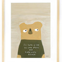 Ted & Tone I'll Have A Cup of Love Print, Various Sizes - Hello Little Birdie