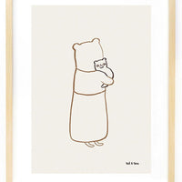 Ted & Tone, Mama Bear Print, Various Sizes - Hello Little Birdie