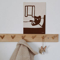 Ted & Tone Tea In Bed Print, Various Sizes - Hello Little Birdie