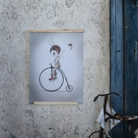 MRS MIGHETTO MR JOHN WATERCOLOUR ART PRINT 50X70CM, TINY THEATER COLLECTION - Hello Little Birdie
