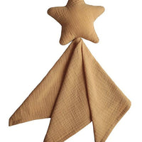 Mushie Lovey Blanket Comforter Star Fall Yellow - Hello Little Birdie