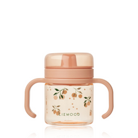 Liewood Kylo Tritan Sippy Cup, Peach & Seashell
