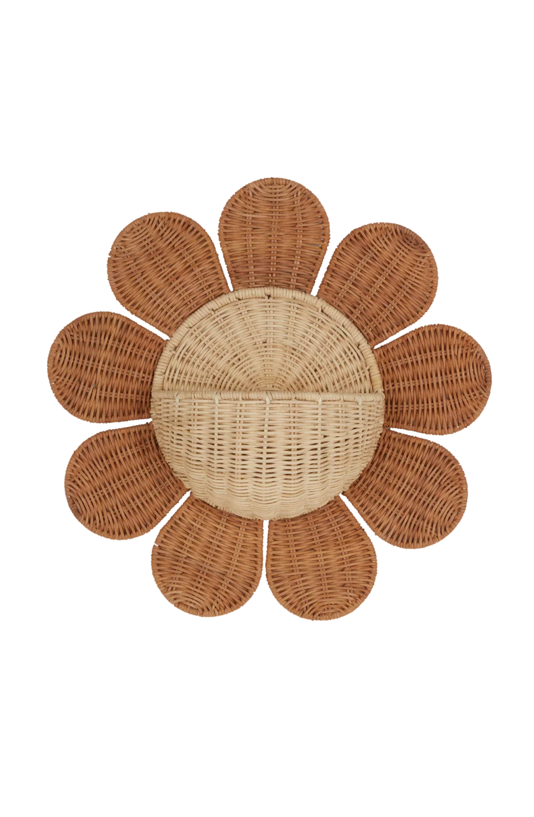 Olli Ella Rattan Daisy Wall Basket