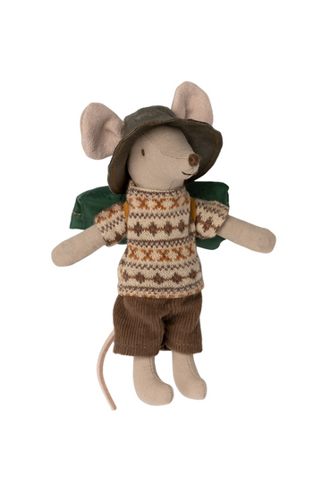 Maileg Hiker Mouse Big Brother