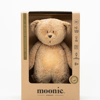 Moonie Organic Humming Bear Light and Sleep Aid, Cappuccino
