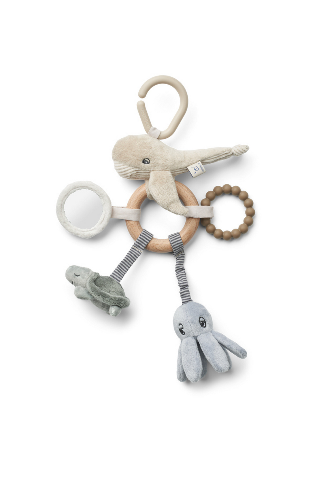 Liewood Angie Sea Creature Activity Toy, Mist Mix