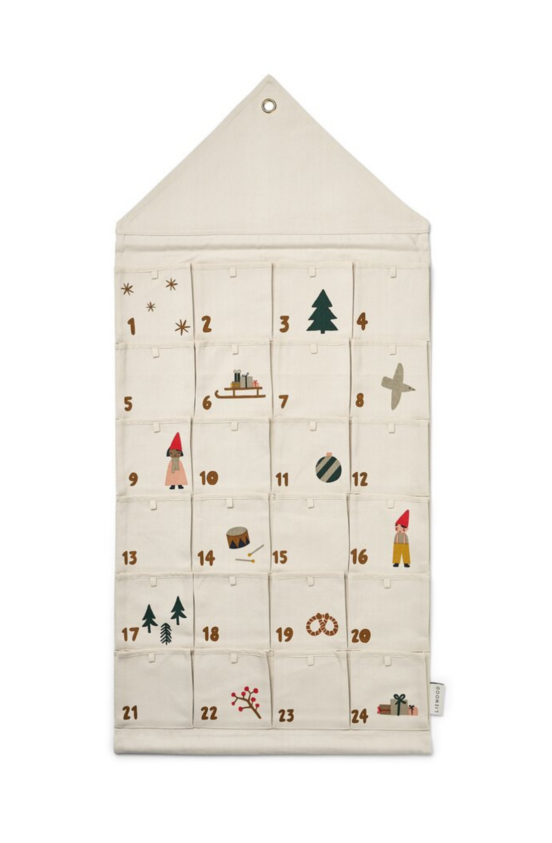 Liewood Babbo Christmas Advent Calendar, Holiday Sandy