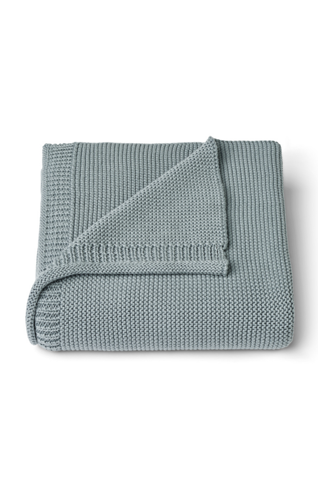 Liewood Kara Baby Knitted Blanket, Blue Fog