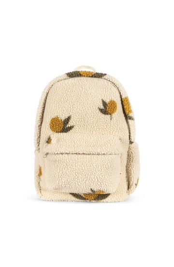 Konges Slojd Jody Teddy Backpack, Mon Grand Citron Sage