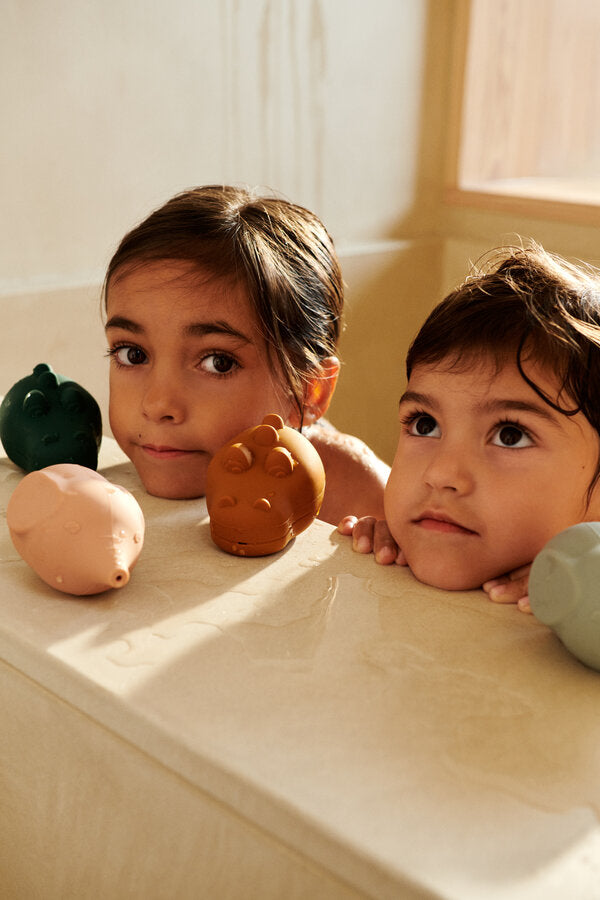 Liewood Carolina Squeezy Toy 4-Pack, Dove Blue Multi Mix