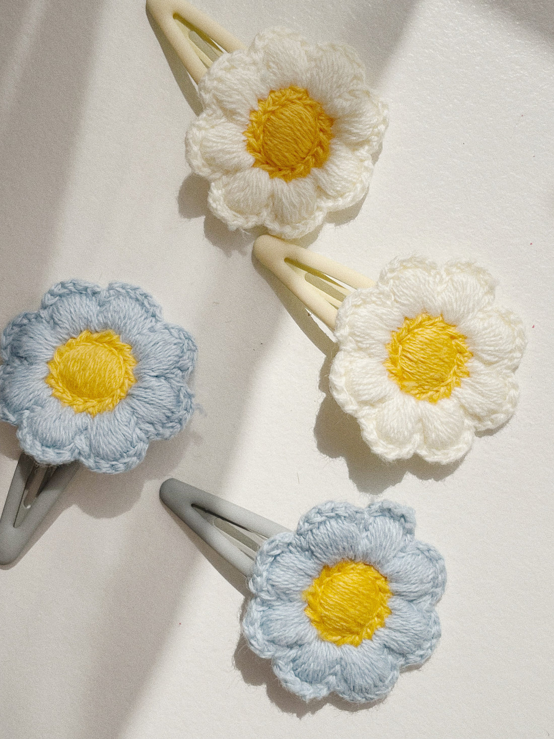 Konges Slojd Daisy Hair Clips, Four Pack