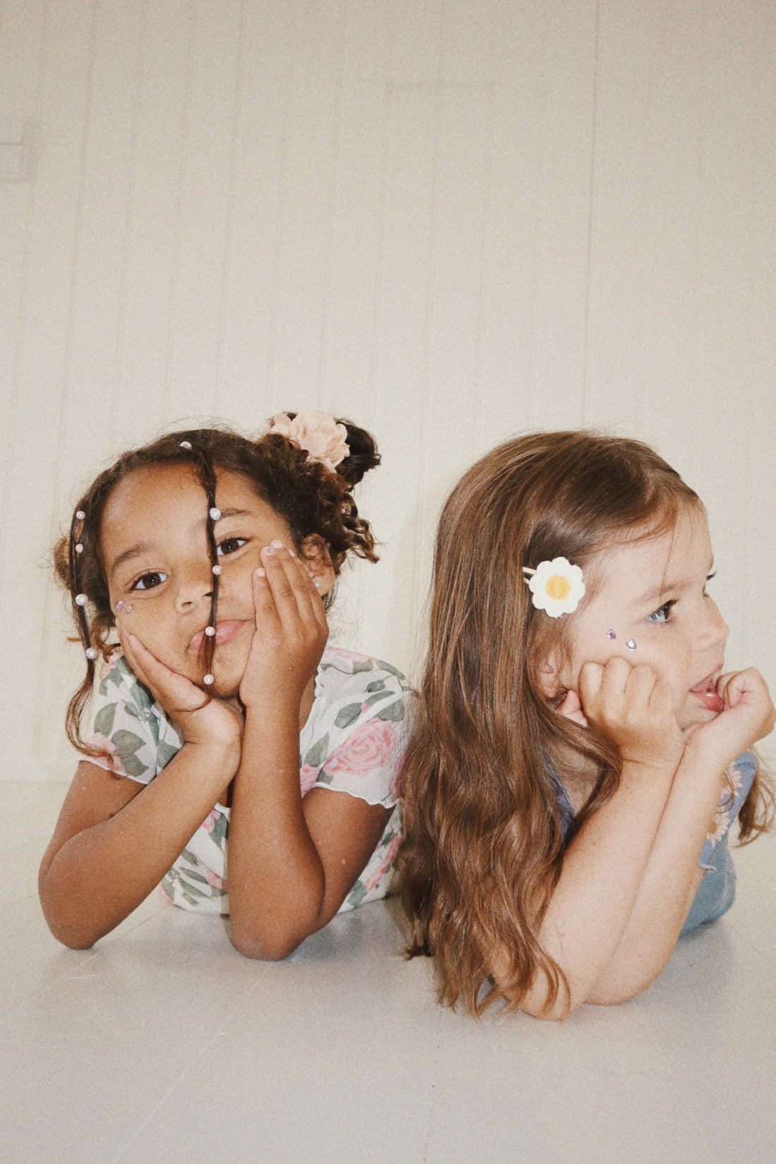 Konges Slojd Daisy Hair Clips, Four Pack