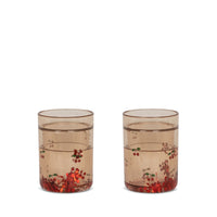Konges Slojd Two Pack Glitter Cups, Cherry