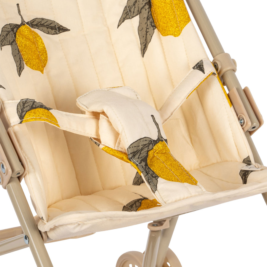 Konges Slojd Doll Stroller, Lemon Citron Glitter