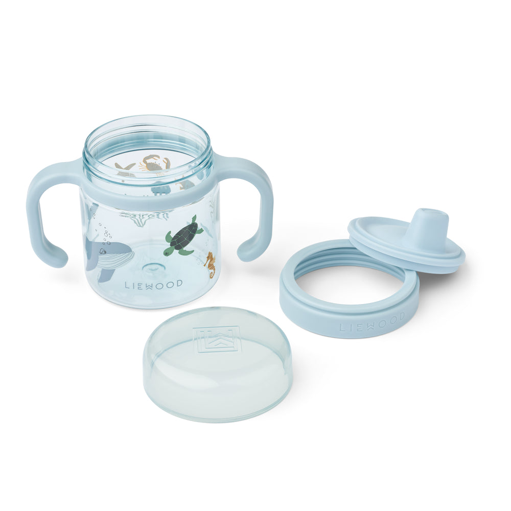 Liewood Kylo Tritan Sippy Cup, Sea Creature & Sandy
