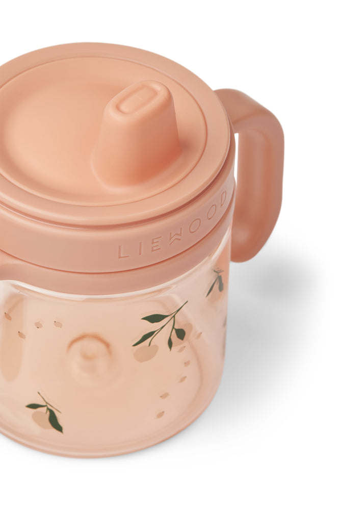 Liewood Kylo Tritan Sippy Cup, Peach & Seashell