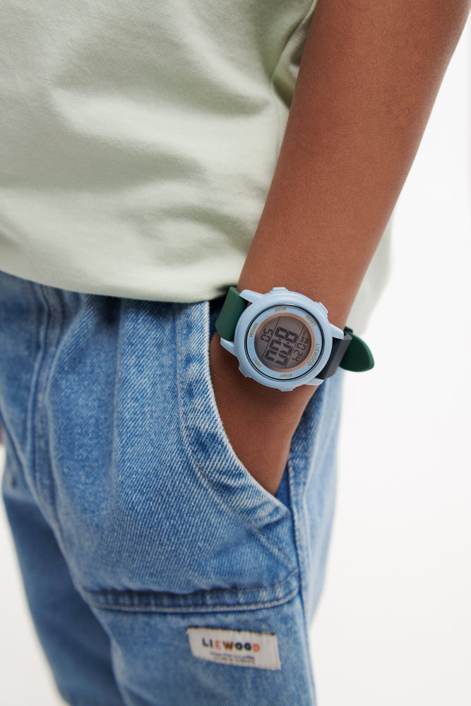 Liewood Sussi Wrist Watch, Peach & Seashell