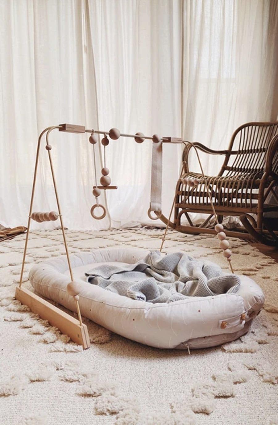 &ME Baby Play Gym, Beige - Hello Little Birdie