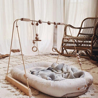 &ME Baby Play Gym, Beige - Hello Little Birdie