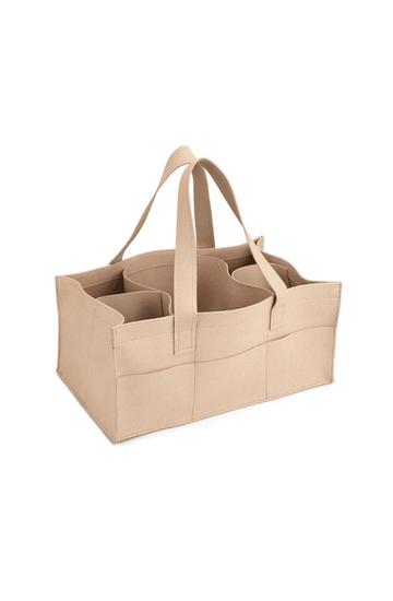 BAISIK Nappy Caddy Organiser, Natural - Hello Little Birdie