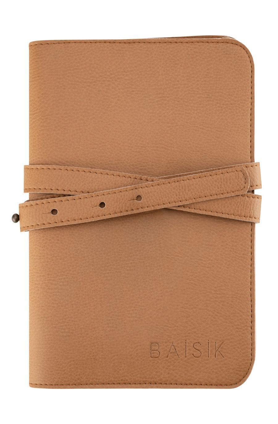 BAISIK Nappy Wallet, Tan - Hello Little Birdie