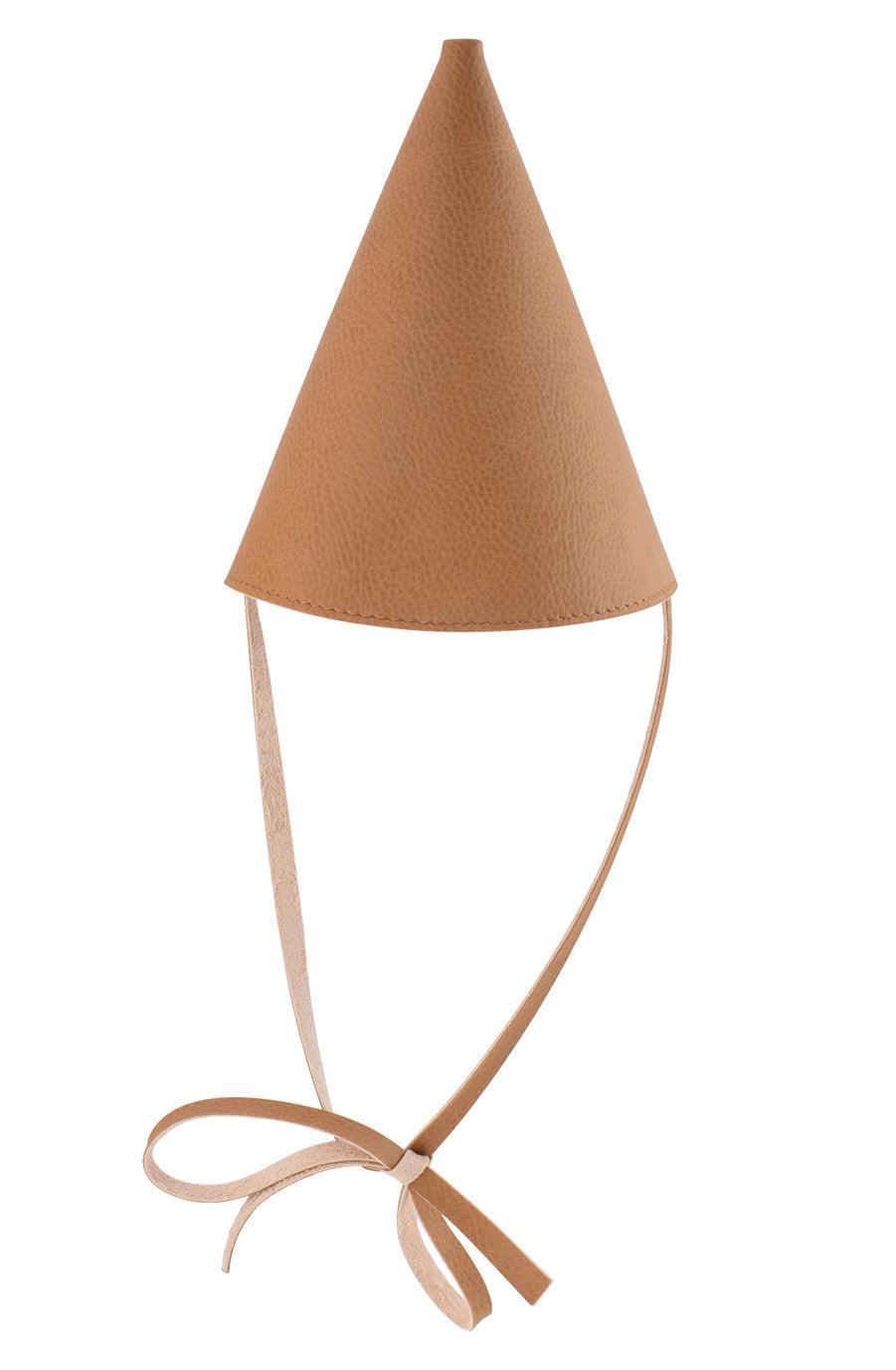 BAISIK Party Hat, Tan - Hello Little Birdie