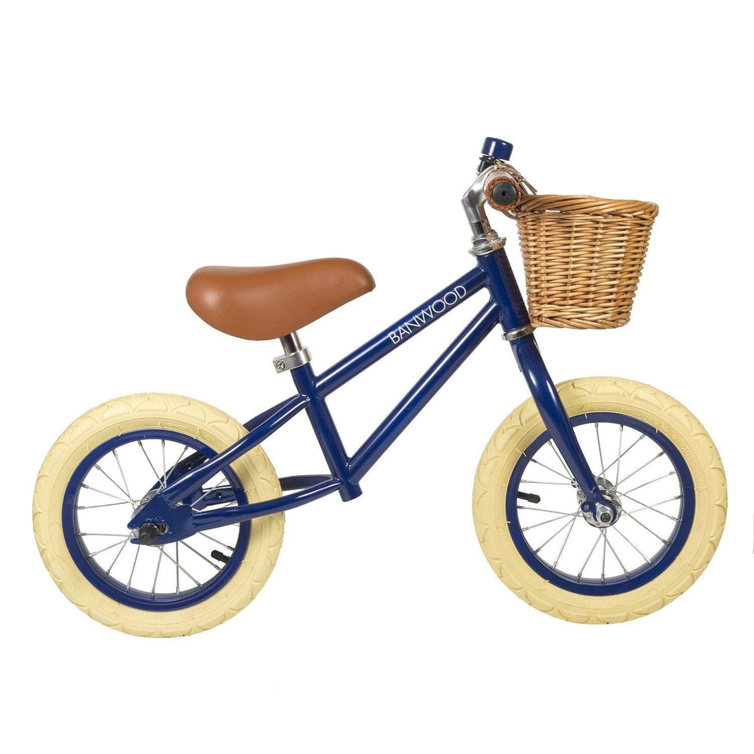 BANWOOD FIRST GO BALANCE BIKE, NAVY BLUE - Hello Little Birdie