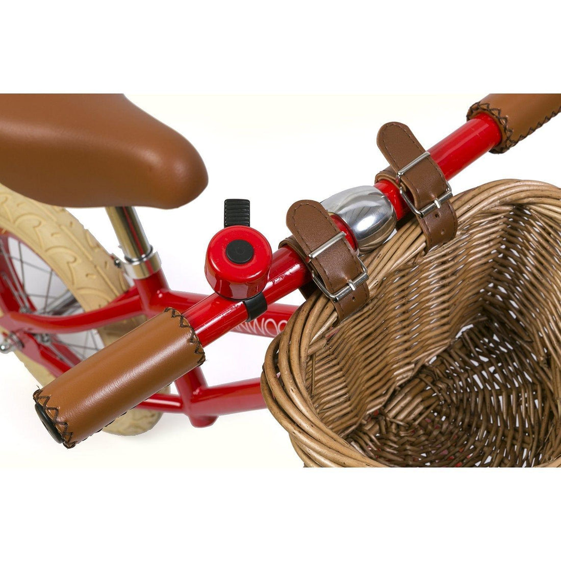 BANWOOD FIRST GO BALANCE BIKE, RED - Hello Little Birdie