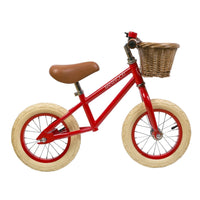 BANWOOD FIRST GO BALANCE BIKE, RED - Hello Little Birdie