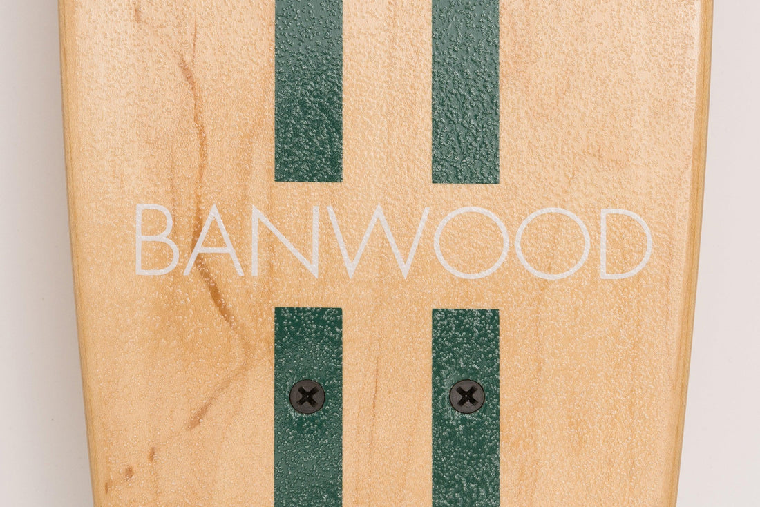 Banwood Skateboard, Green - Hello Little Birdie