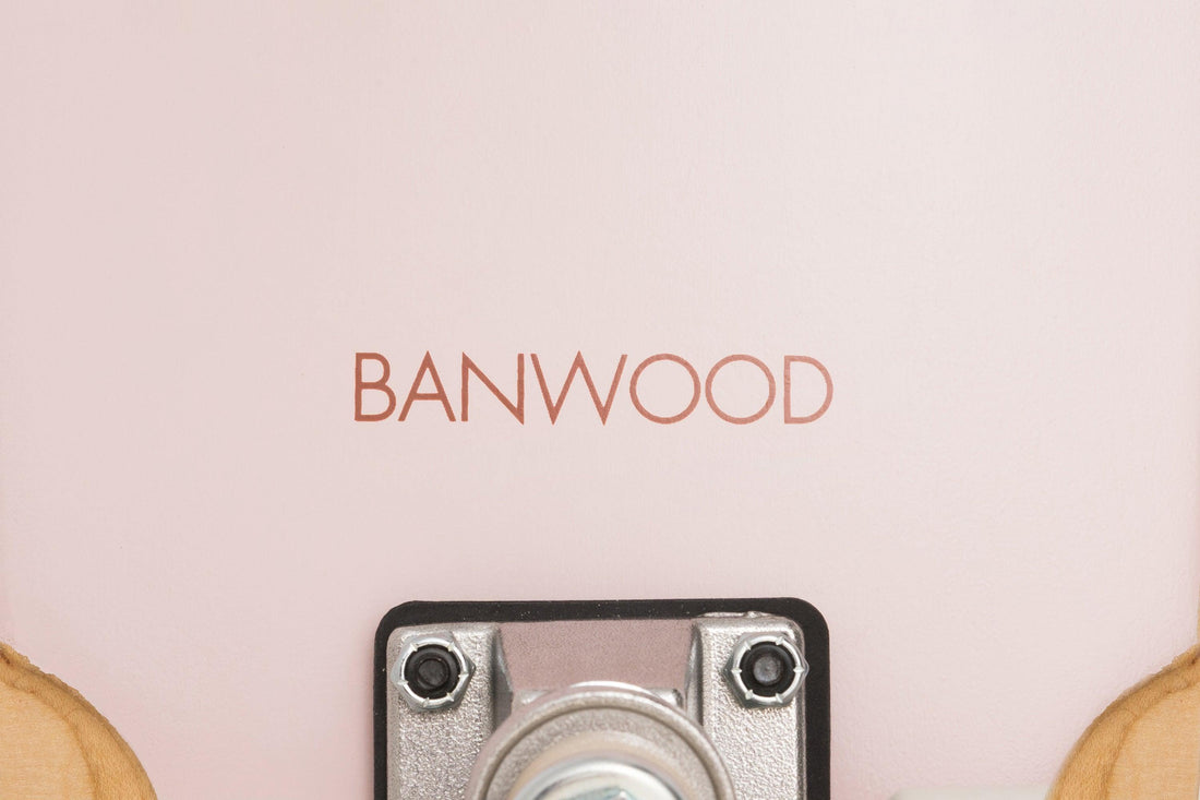 Banwood Skateboard, Pink - Hello Little Birdie