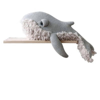 BigStuffed Small Grandma Whale, Children's Handmade Stuffed Animal - Hello Little Birdie