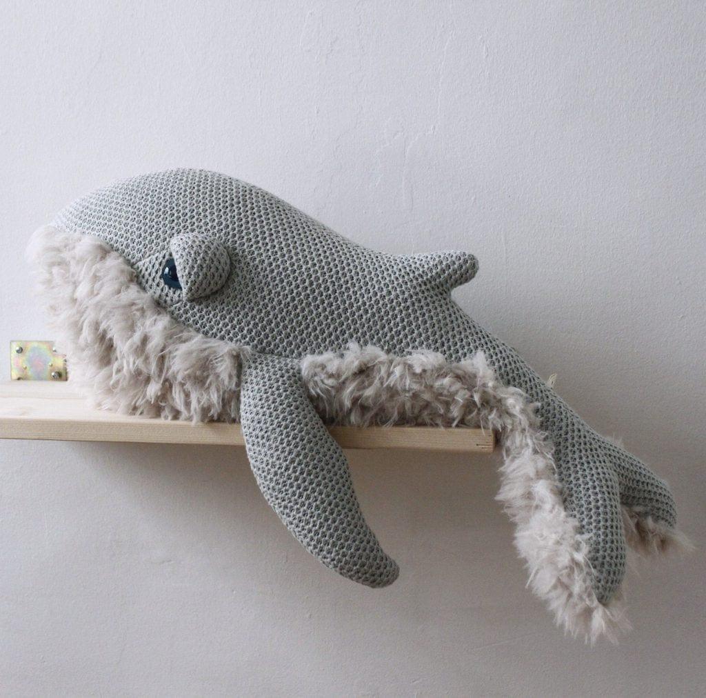 BigStuffed GrandMa Whale, Small (PRE-ORDER FEB) - Hello Little Birdie