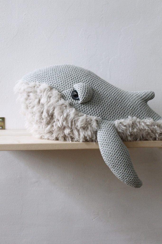 BigStuffed GrandMa Whale, Small (PRE-ORDER FEB) - Hello Little Birdie