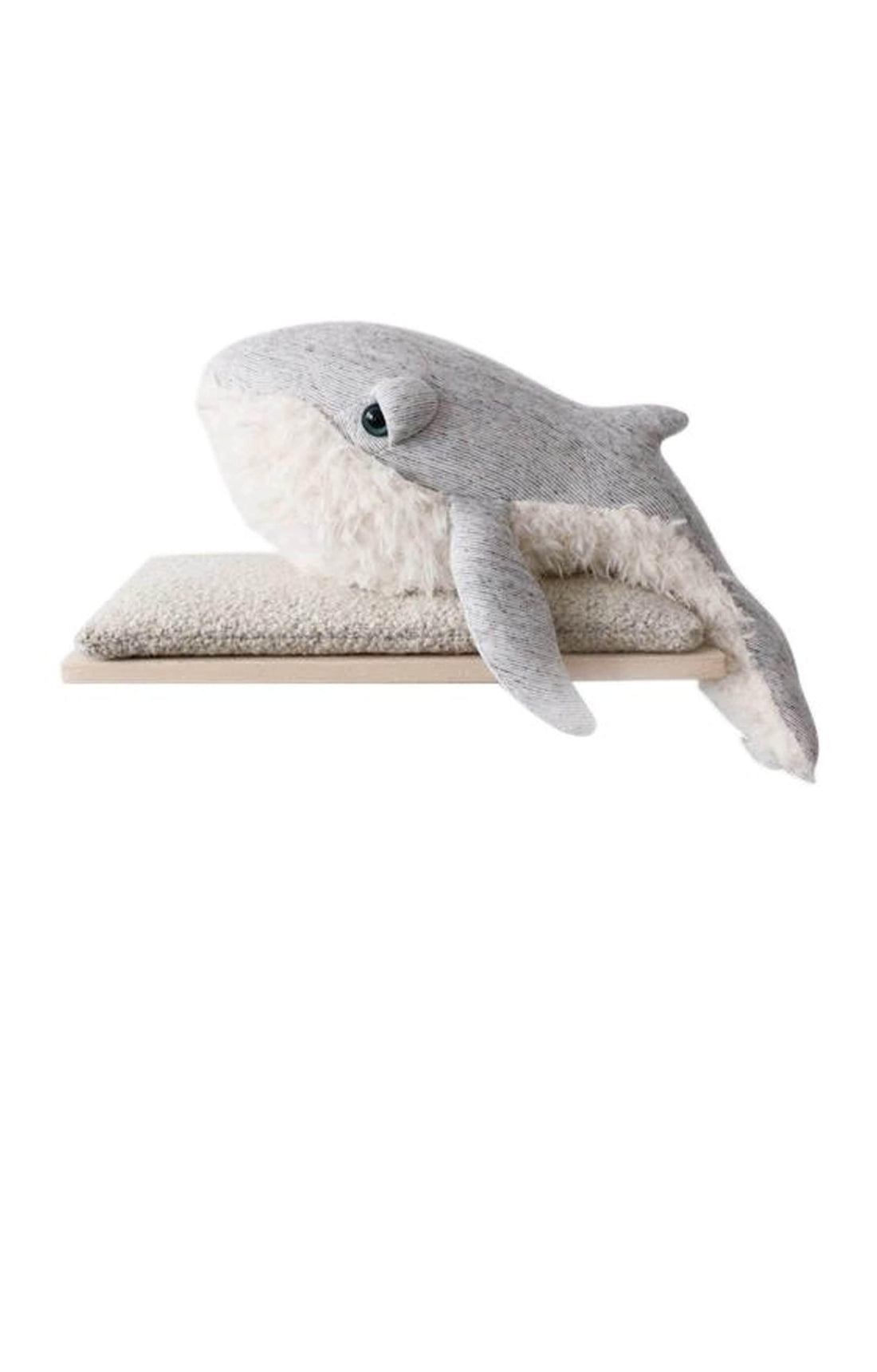 BigStuffed Small GrandPa Whale, Handmade Children's Stuffed Animal - Hello Little Birdie