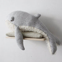 BigStuffed GrandPa Whale, Small (PRE-ORDER FEB) - Hello Little Birdie