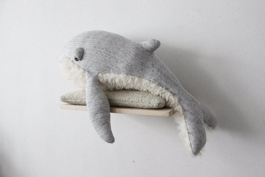 BigStuffed GrandPa Whale, Small (PRE-ORDER FEB) - Hello Little Birdie