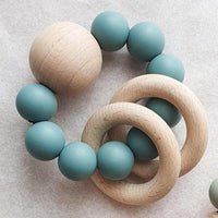Dove and Dovelet SATURN Silicone Teething Toy, Oil - Hello Little Birdie