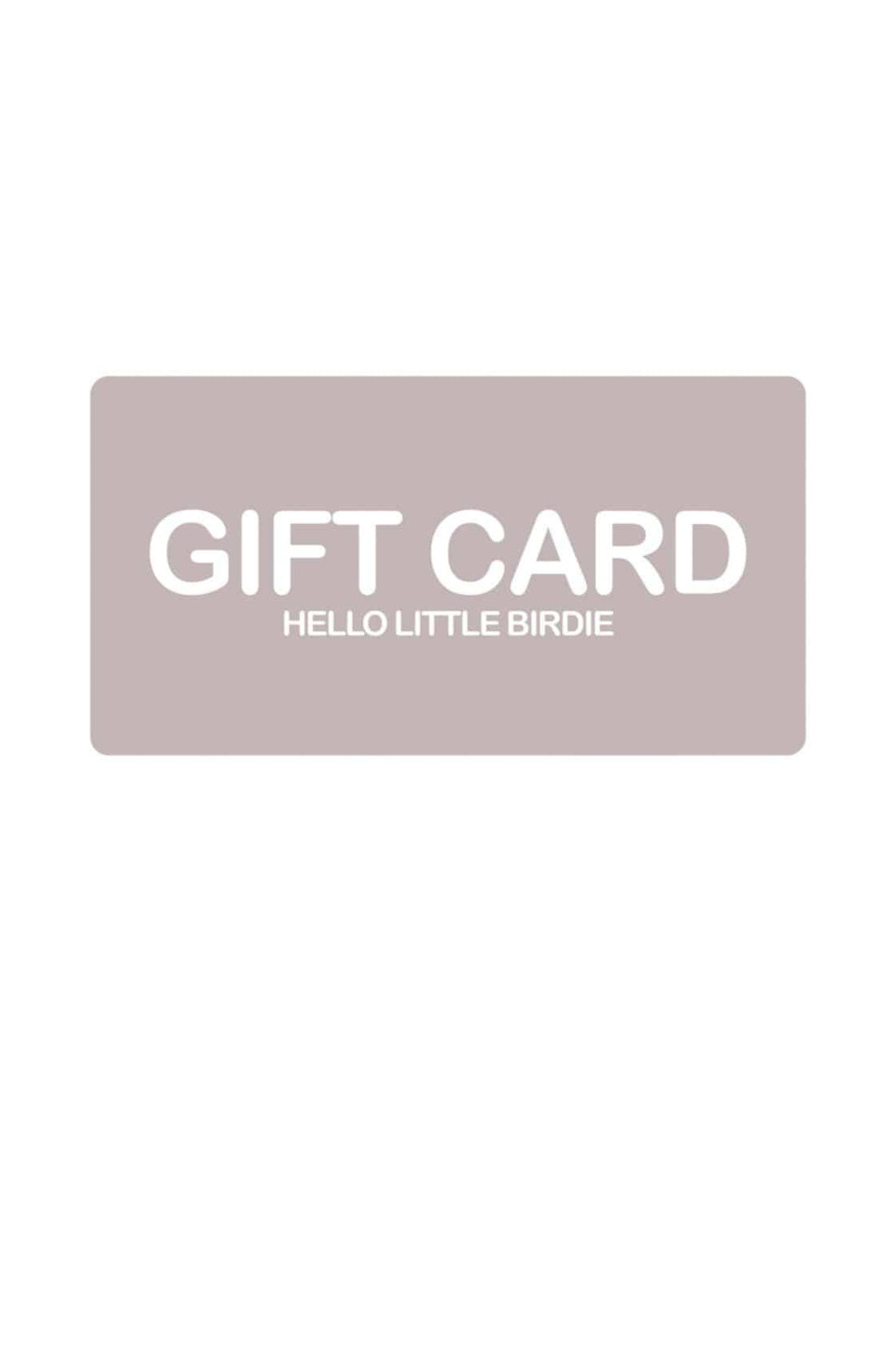 eGift Card - Hello Little Birdie