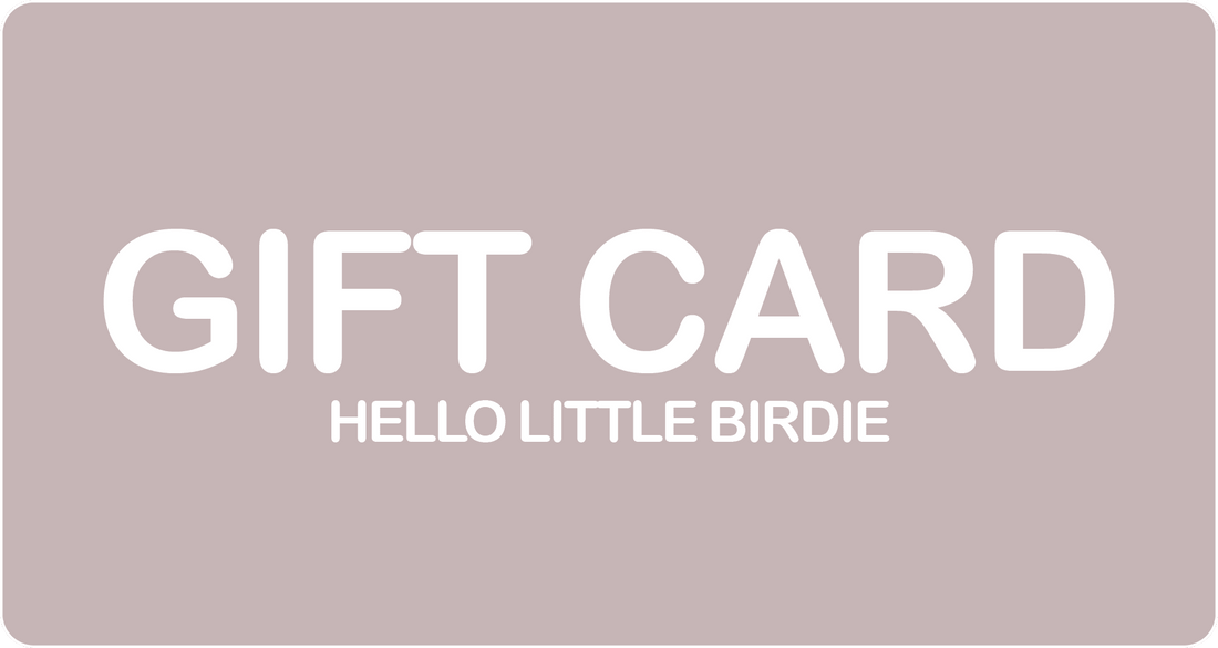 Gift Card - Hello Little Birdie