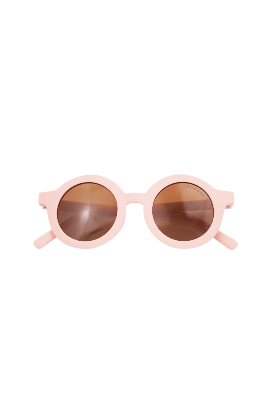 Grech & Co Kids Round Polarised Sunglasses, Blush Bloom - Hello Little Birdie