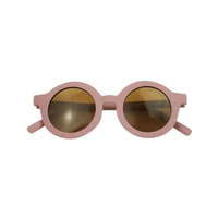 Grech & Co Kids Round Polarised Sunglasses, Mauve Rose - Hello Little Birdie