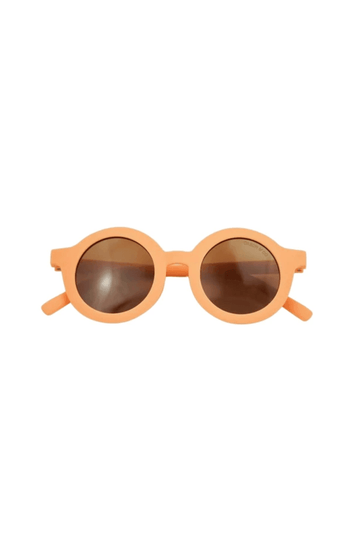 Grech & Co Kids Round Polarised Sunglasses, Melon - Hello Little Birdie