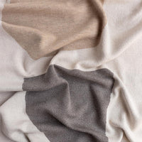 Hvid Blanket Folie, Otter & Sand - Hello Little Birdie