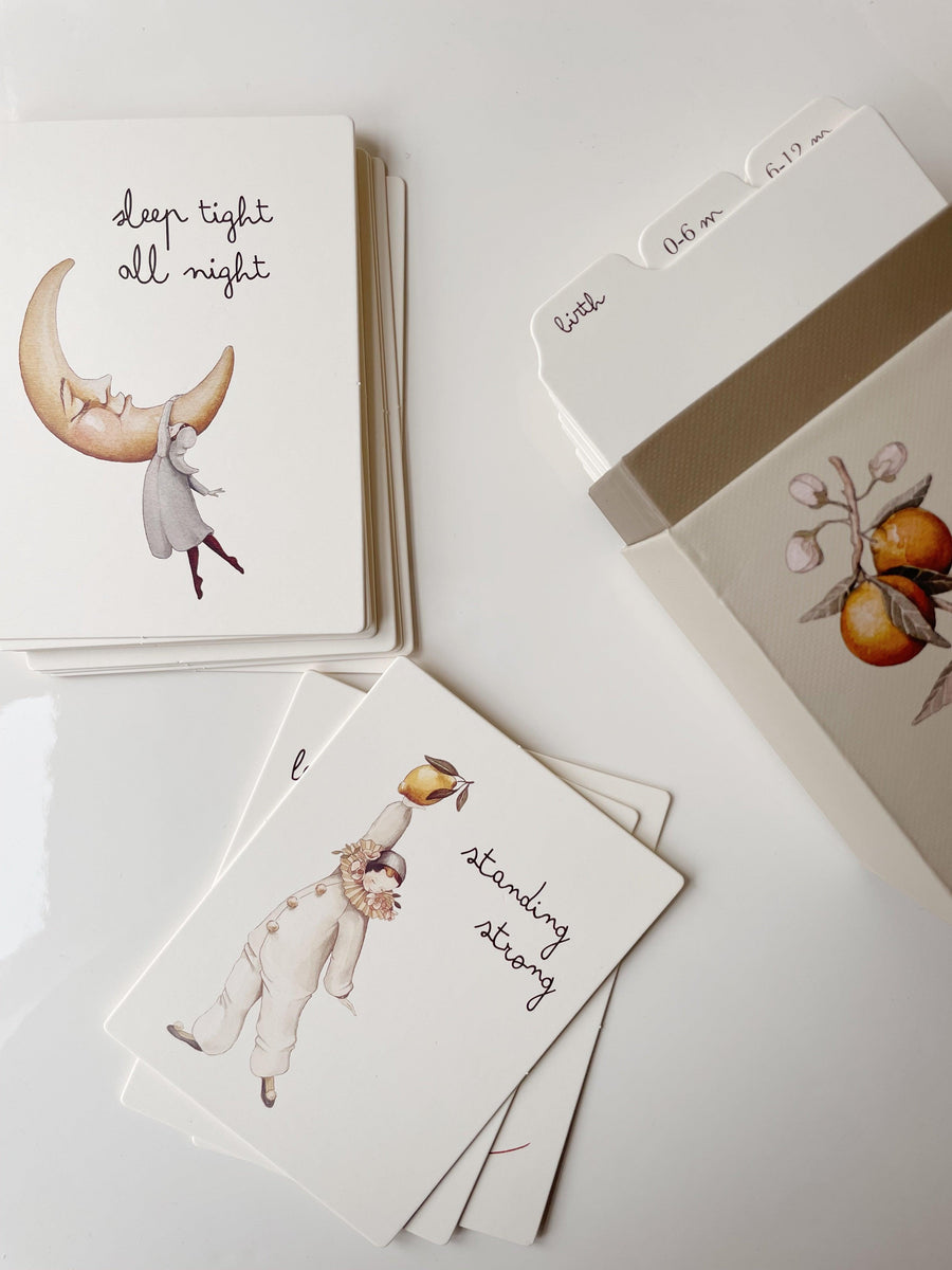 Konges Slojd Milestone Cards - Hello Little Birdie