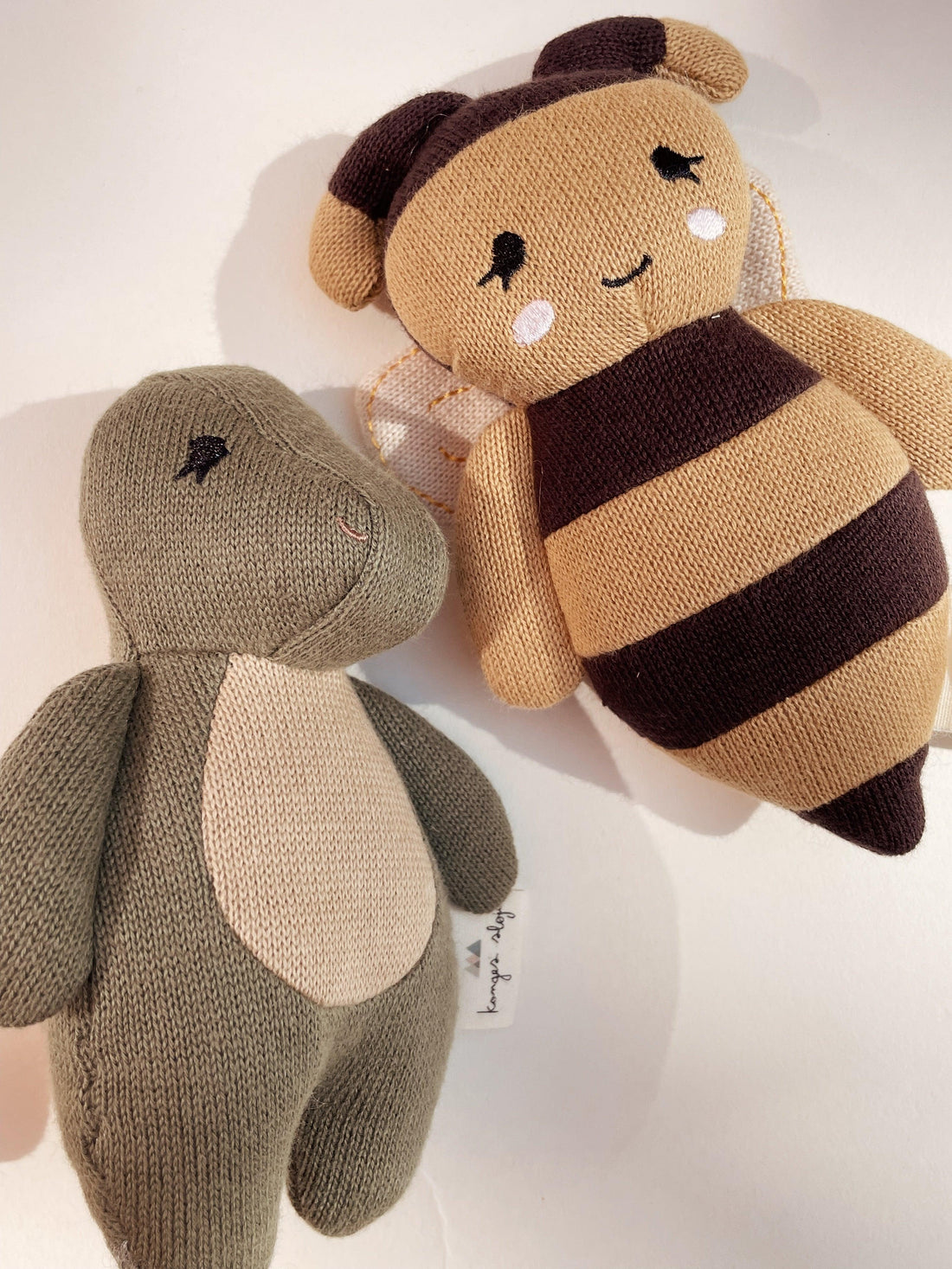 Konges Slojd Mini Baby Toy, Bee - Hello Little Birdie