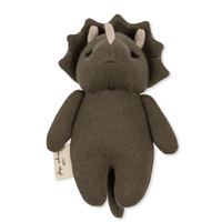 Konges Slojd Mini Toy Triceratops, Laurel Oak - Hello Little Birdie