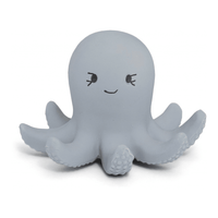 Konges Slojd Octopus Teether, Cloud Blue - Hello Little Birdie