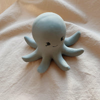 Konges Slojd Octopus Teether, Cloud Blue - Hello Little Birdie