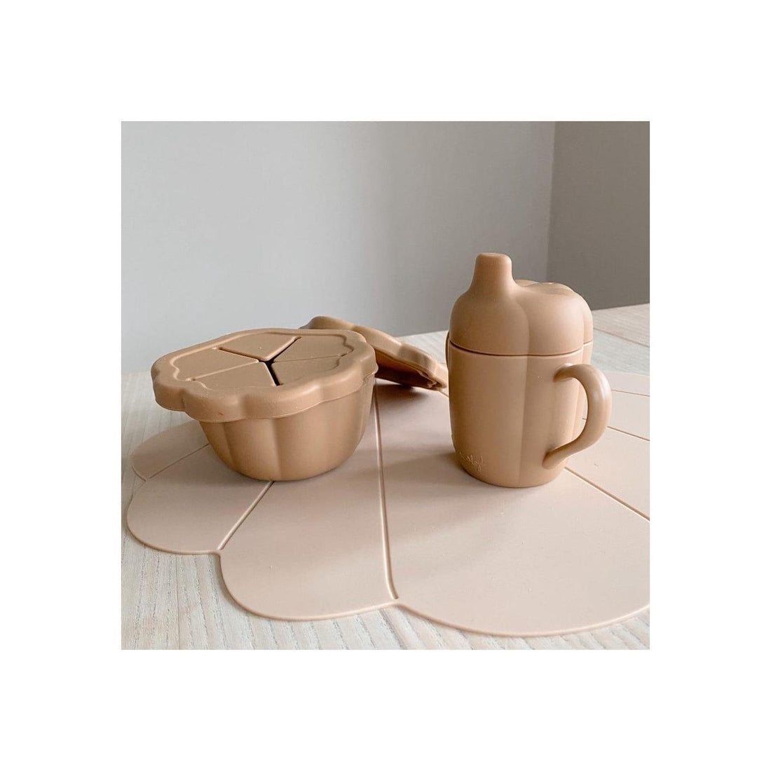 Konges Sløjd Silicone Clam Set, Terracotta - Hello Little Birdie